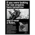 Rolex Submariner Vintage Poster Ad