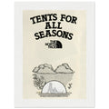 The North Face All Season Vintage Poster