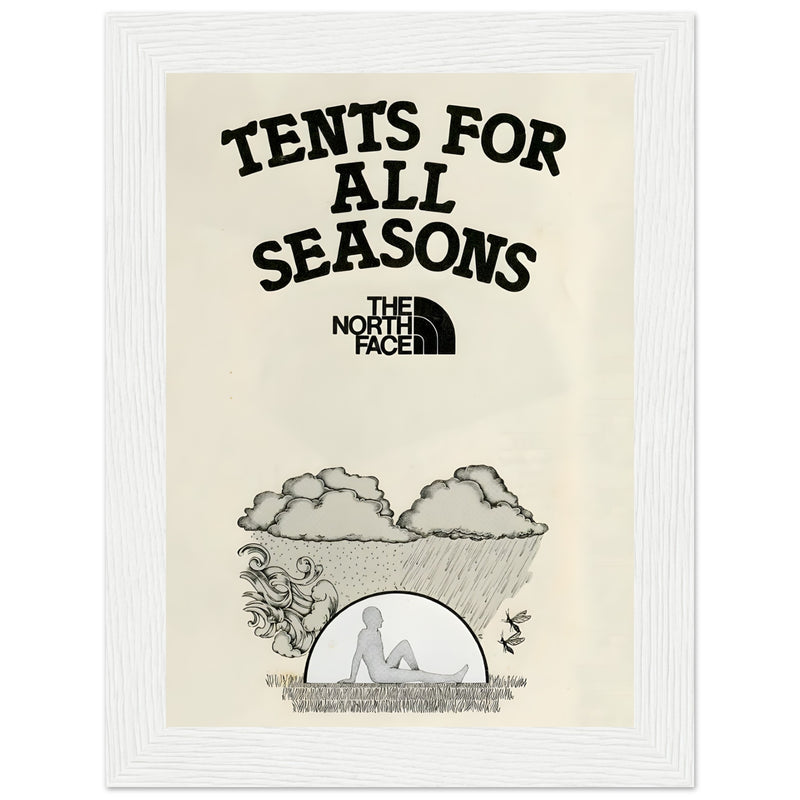 The North Face All Season Vintage Poster