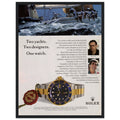 Rolex Yacht Submariner Vintage Poster Ad