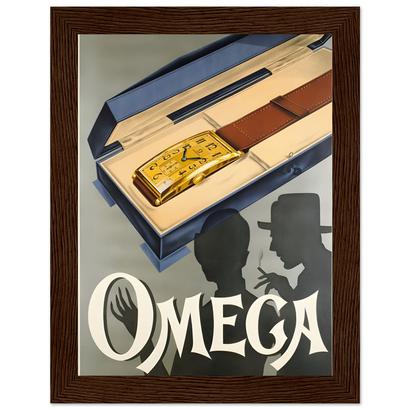 Omega Vintage Poster Ad