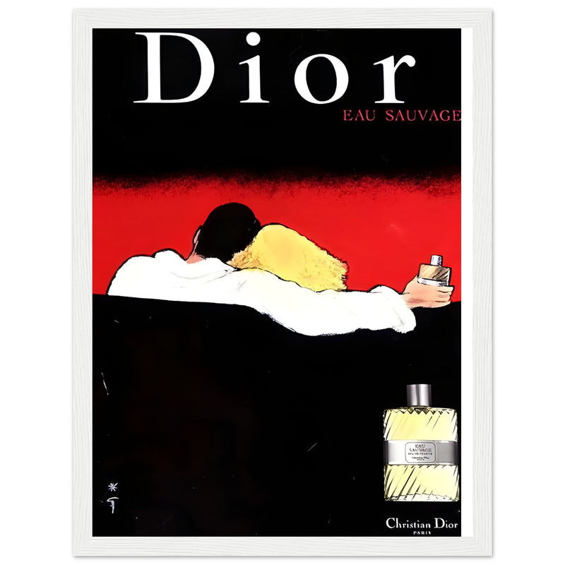 Dior Eau Sauvage Vintage Poster Ad