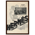 Hermes Fashion Vintage Poster Ad
