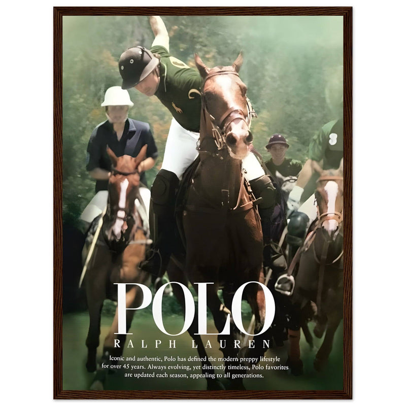 Polo Ralph Lauren Iconic Vintage Poster