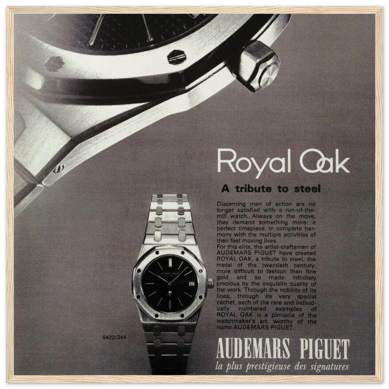 Audemars Piguet Royal Oak Vintage Poster Ad