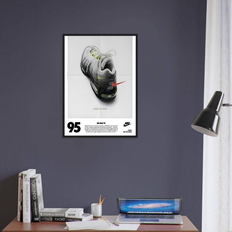 Nike Air Max 95 Vintage Poster Ad