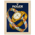 Rolex Advertising Golden Age Oyster Perpetual Vintage Poster