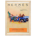 Hermes Paris Car Vintage Poster Ad