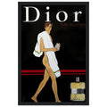 Dior Eau Sauvage Man Vintage Poster Ad
