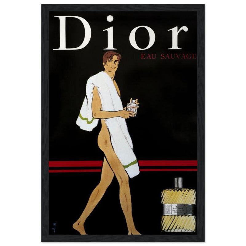 Dior Eau Sauvage Man Vintage Poster Ad
