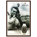 Rolex Sean Connery Vintage Rolex Poster Ad
