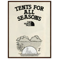 The North Face All Season Vintage Poster