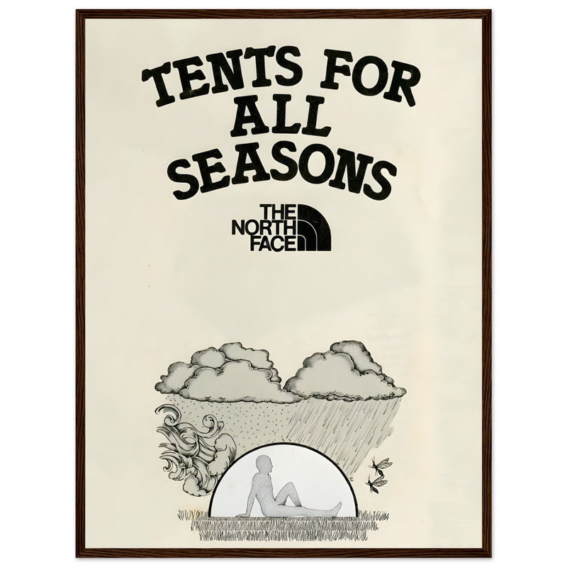 The North Face All Season Vintage Poster
