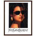 Yves Saint Laurent Vintage Poster