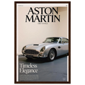 Aston Martin Vintage Poster Ad - DB5 Vantage