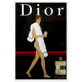 Dior Eau Sauvage Man Vintage Poster Ad