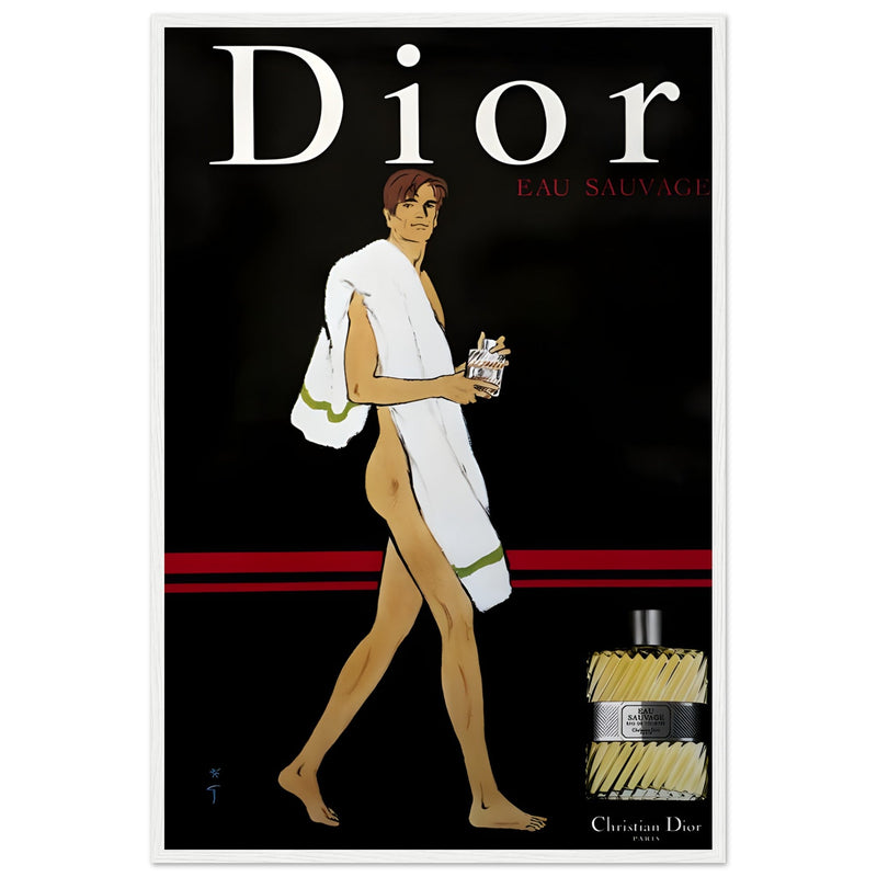 Dior Eau Sauvage Man Vintage Poster Ad