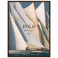 Polo Ralph Lauren Vintage Ad Poster - Polo Blue