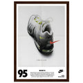 Nike Air Max 95 Vintage Poster Ad