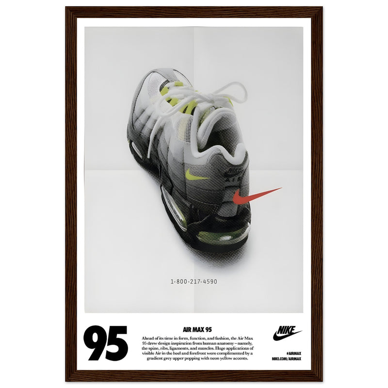 Nike Air Max 95 Vintage Poster Ad