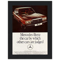 Mercedes Benz Vintage Poster Ad