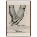 Cartier Love Bangles Vintage Poster