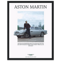 Aston Martin Vintage Poster Ad - 1964 James Bond Goldfinger