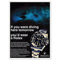 Rolex Oyster Perpetual Vintage Poster - Premium Matte