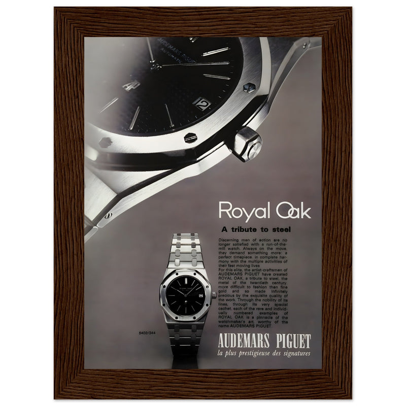 Audemars Piguet Royal Oak Vintage Poster Ad