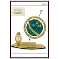 Rolex Day-Date Globe Vintage Poster Ad