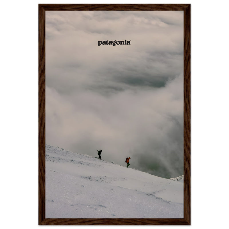 Patagonia Mountain Toppers Vintage Poster Ad