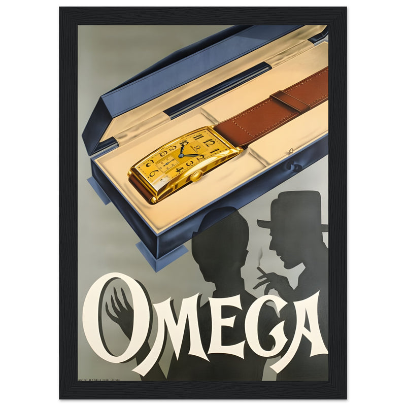 Omega Vintage Poster Ad