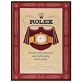 Rolex Oyster-Perpetual Vintage Poster Ad