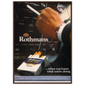 Rothmans Vintage Poster Ad - Rothman Kingsize