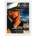 Rothmans King Size Best Tobacco Money Can Buy Vintage Poster Ad