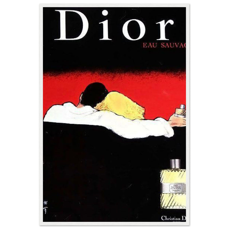 Dior Eau Sauvage Vintage Poster Ad