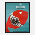 Rolex Submariner Vintage Poster Ad