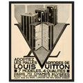 Louis Vuitton Paris Vintage Poster Ad