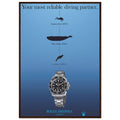 Rolex Deepsea Vintage Poster Ad