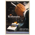 Rothmans Vintage Poster Ad - Rothman Kingsize