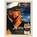 Rothmans King Size Best Tobacco Money Can Buy Vintage Poster Ad