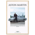 Aston Martin Vintage Poster Ad - 1964 James Bond Goldfinger