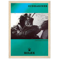 Rolex Submariner Diver Vintage Poster Ad
