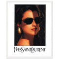 Yves Saint Laurent Vintage Poster
