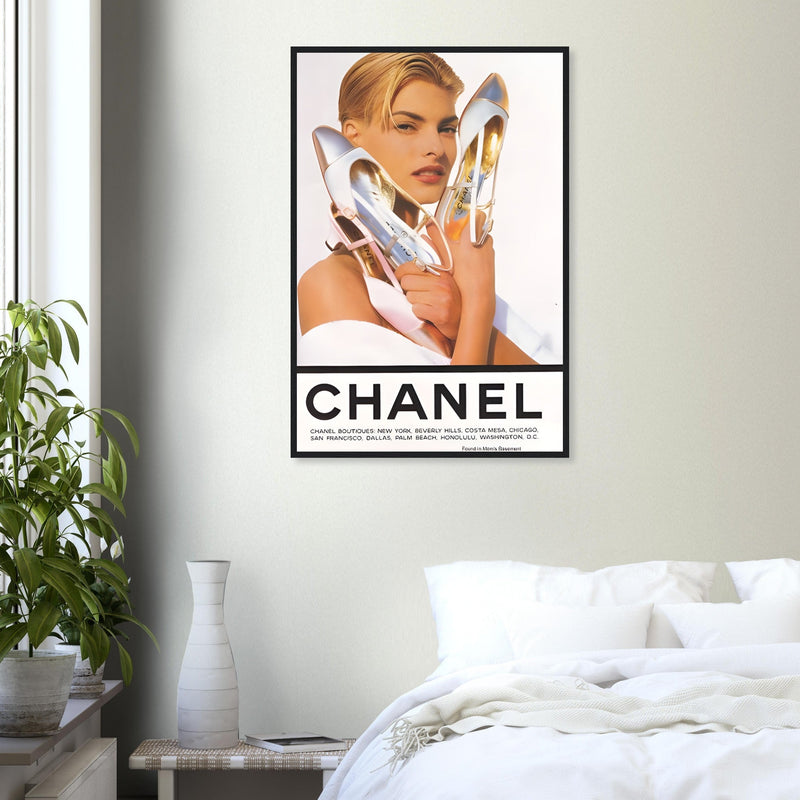 Chanel Vintage Poster Ad