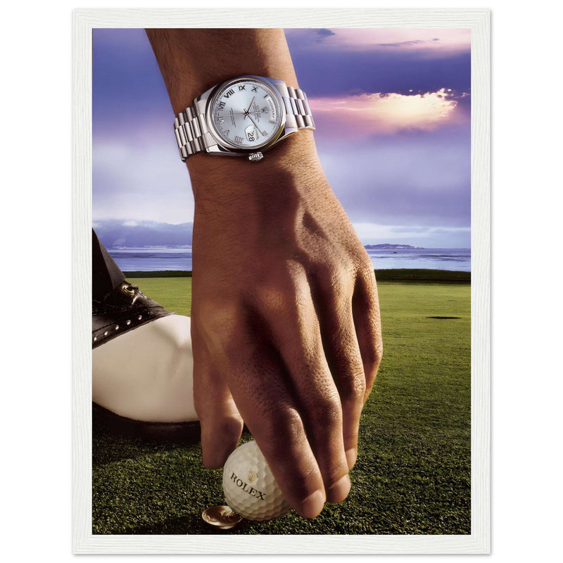 Rolex Day-Date Golfing Vintage Poster