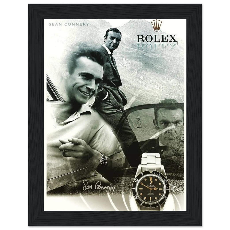 Rolex Sean Connery Vintage Rolex Poster Ad