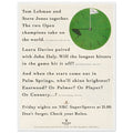 Rolex World Cup Of Golf Vintage Poster Ad