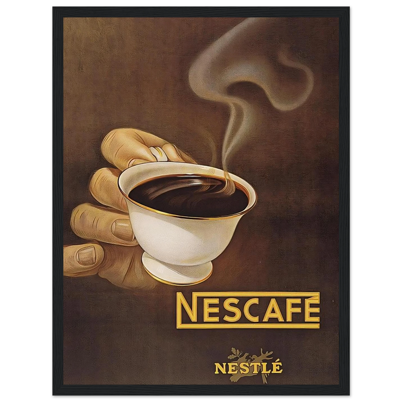 Nestle Nescafe Vintage Poster