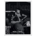 Marlboro Red Label Vintage Ad Poster